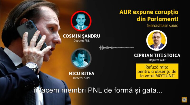 Șeful T.P. din Timișoara a demisionat, după ce a încercat să mituiască un parlamentar AUR